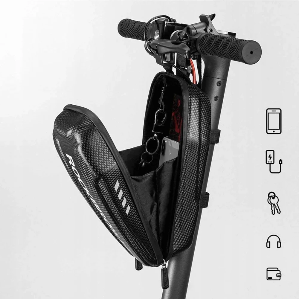 Rockbros B62-1 bicycle bag for handlebar or frame 3 l - blackeng