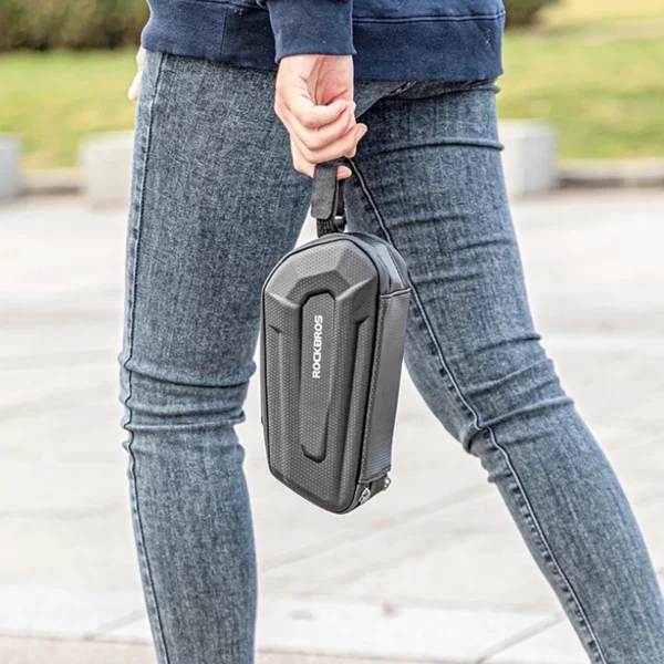 Rockbros B69 bicycle saddle bag 1.8l with easy release system - blackeng