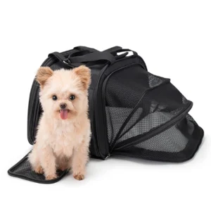 Rockbros 30140028001 transport bicycle bag for cats and dogs - blackeng