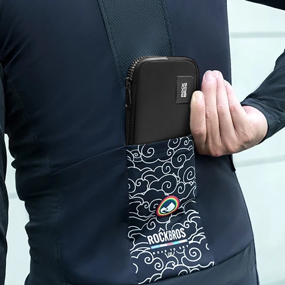 Rockbros bicycle bag 30990043003 for phone, keys, wallet 0.15 l - blackeng