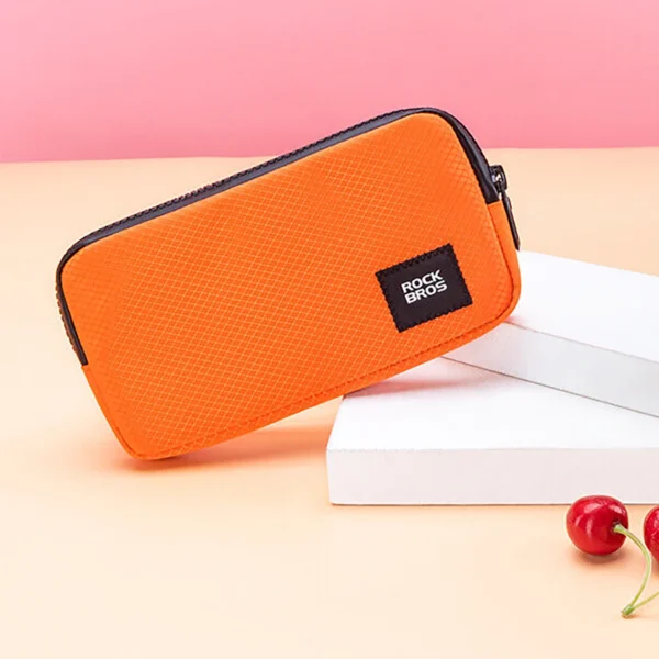 Rockbros bicycle bag 30990043004 for phone, keys, wallet 0.15 l - orangeeng