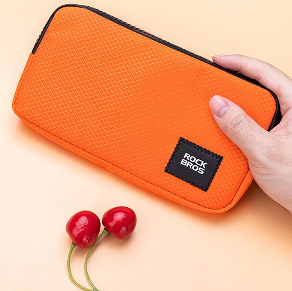 Rockbros bicycle bag 30990043004 for phone, keys, wallet 0.15 l - orangeeng