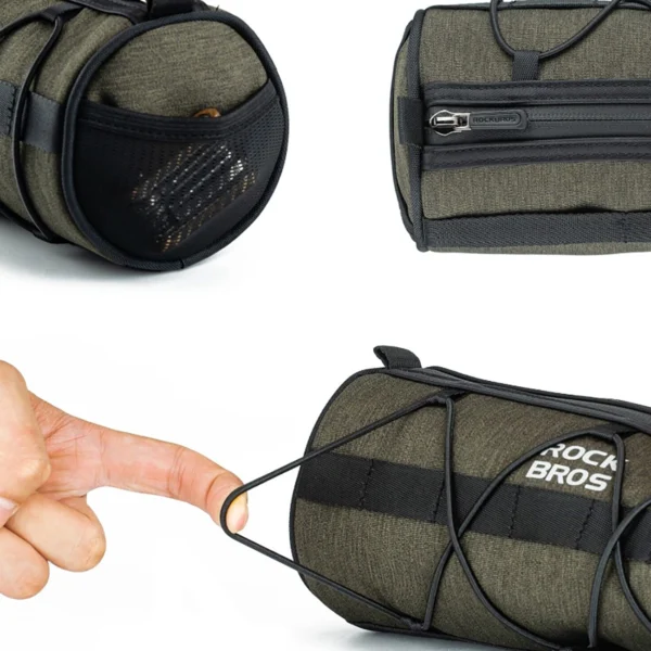 Rockbros 30110049001 bicycle handlebar bag 2 l - greeneng