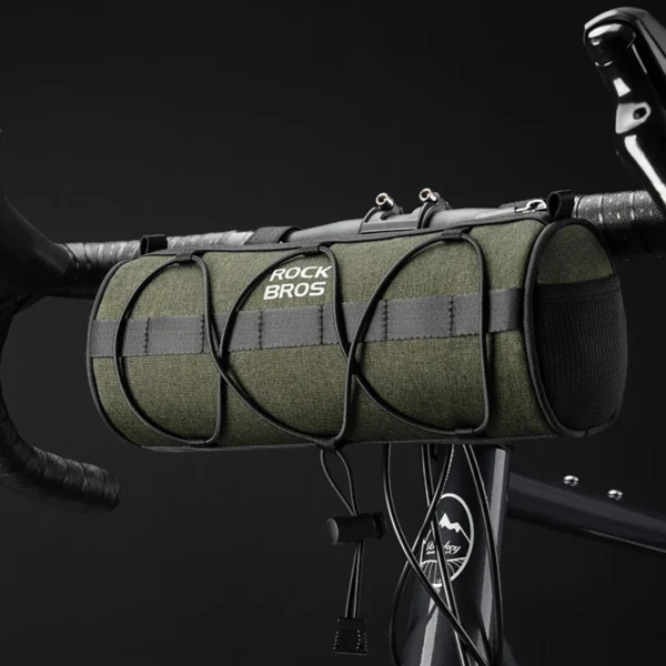 Rockbros 30110049001 bicycle handlebar bag 2 l - greeneng