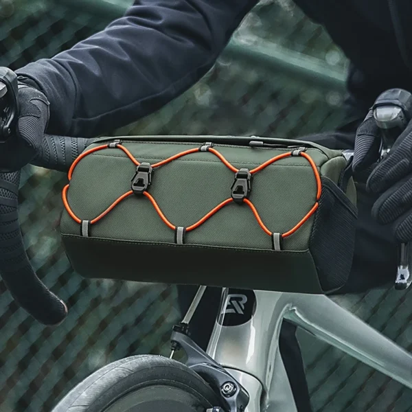 Rockbros 30110054001 bicycle handlebar bag 2.2 l - greeneng