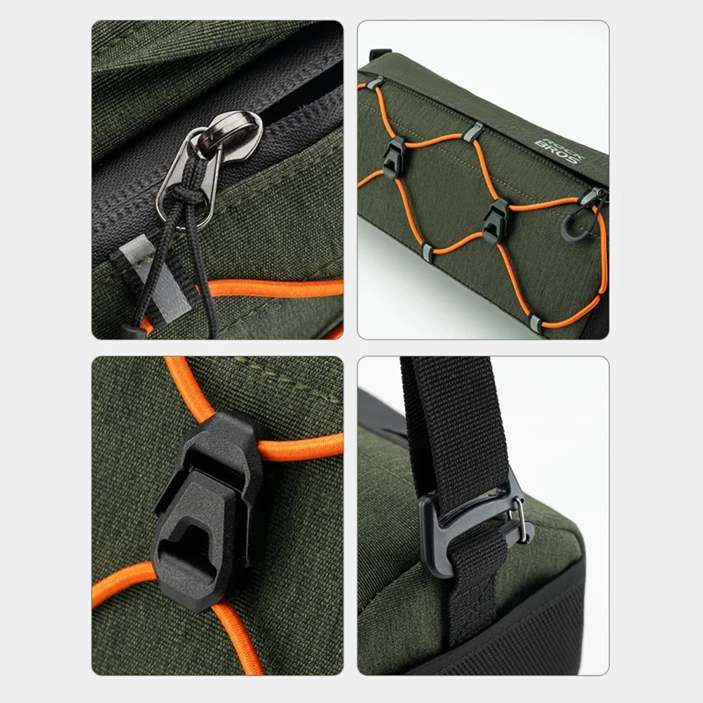 Rockbros 30110054001 bicycle handlebar bag 2.2 l - greeneng