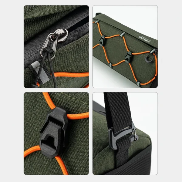 Rockbros 30110054001 bicycle handlebar bag 2.2 l - greeneng