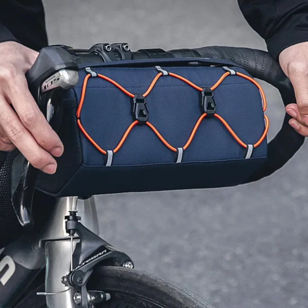 Rockbros 30110054002 bicycle handlebar bag 2.2 l - blueeng