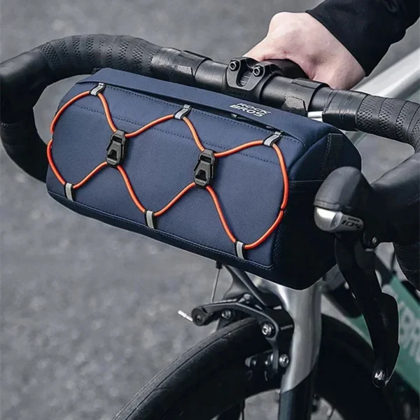 Rockbros 30110054002 bicycle handlebar bag 2.2 l - blueeng