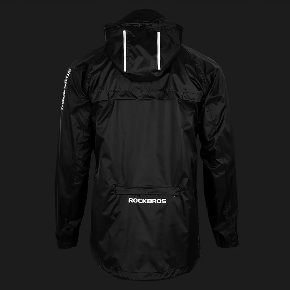 Rockbros YPY013BKM breathable windproof rain jacket M - blackeng