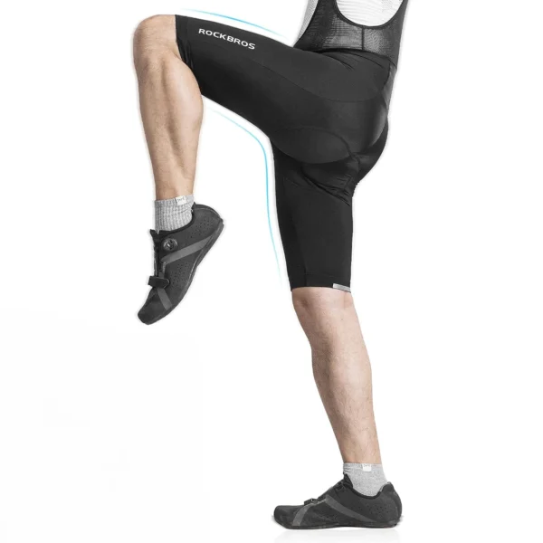 Rockbros RK20023XL short bib shorts with XXXL insert - blackeng