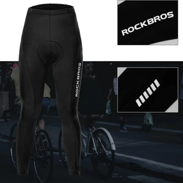 Rockbros RK20044XL cycling pants breathable with XXXXL insert - blackeng