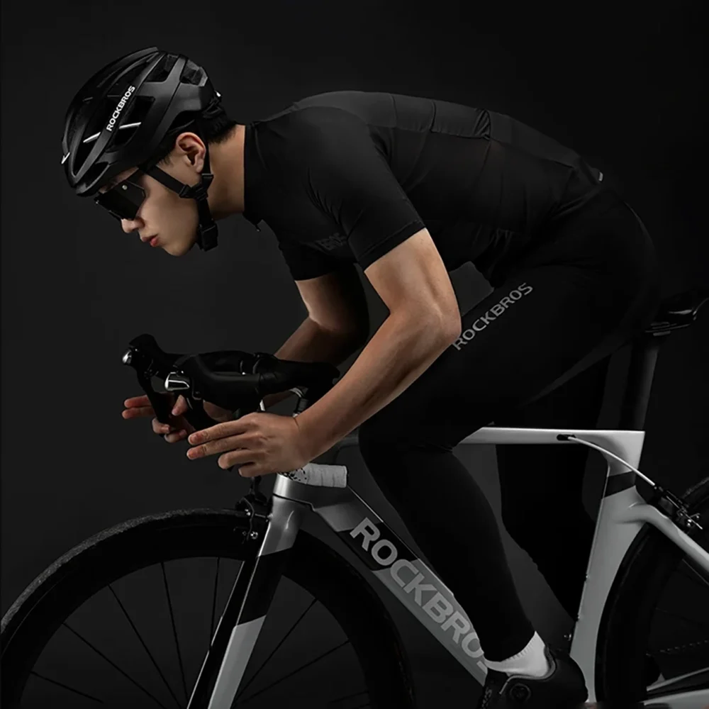 Rockbros 15120002006 short sleeve cycling jersey XXXL - blackeng