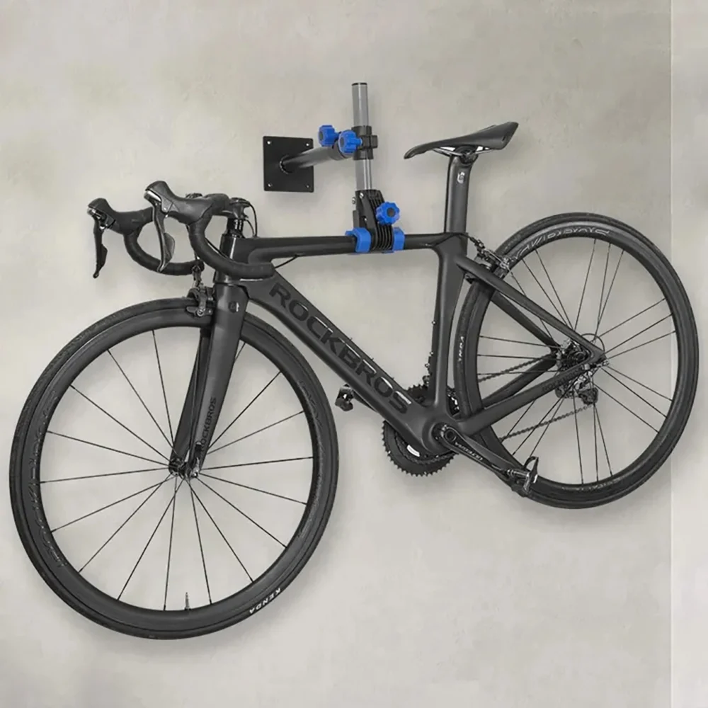 Rockbros MP-01 tabletop service stand for bicycles with knobs - blackeng