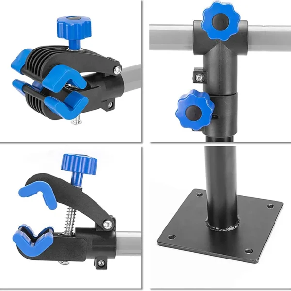 Rockbros MP-01 tabletop service stand for bicycles with knobs - blackeng