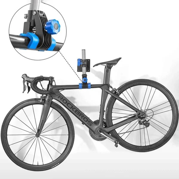 Rockbros MP-01 tabletop service stand for bicycles with knobs - blackeng