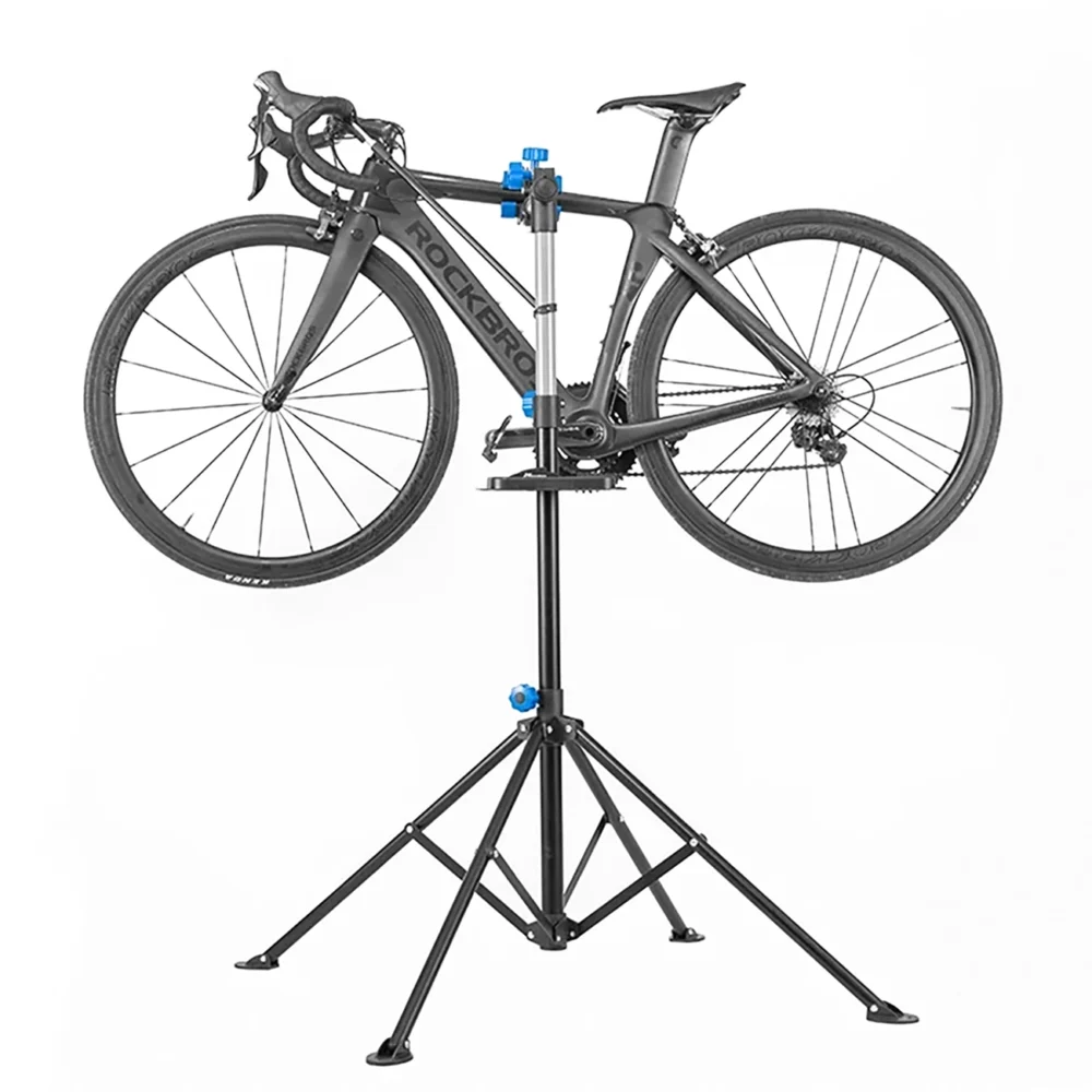 Rockbros MP-02 floor service stand for bicycles with knobs - blackeng