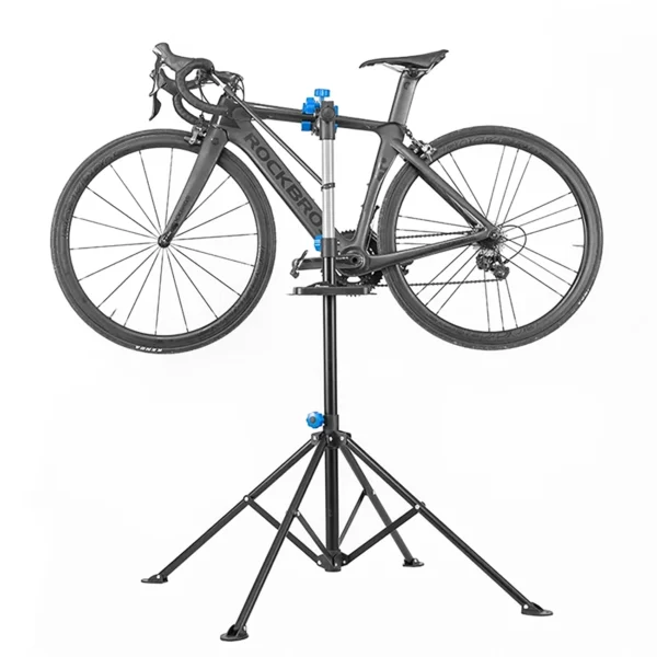 Rockbros MP-02 floor service stand for bicycles with knobs - blackeng