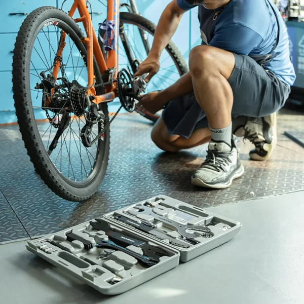 Rockbros 43210810001 bicycle repair kit - grayeng