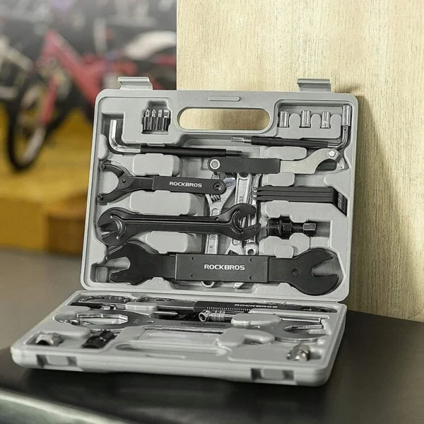 Rockbros 43210810001 bicycle repair kit - grayeng