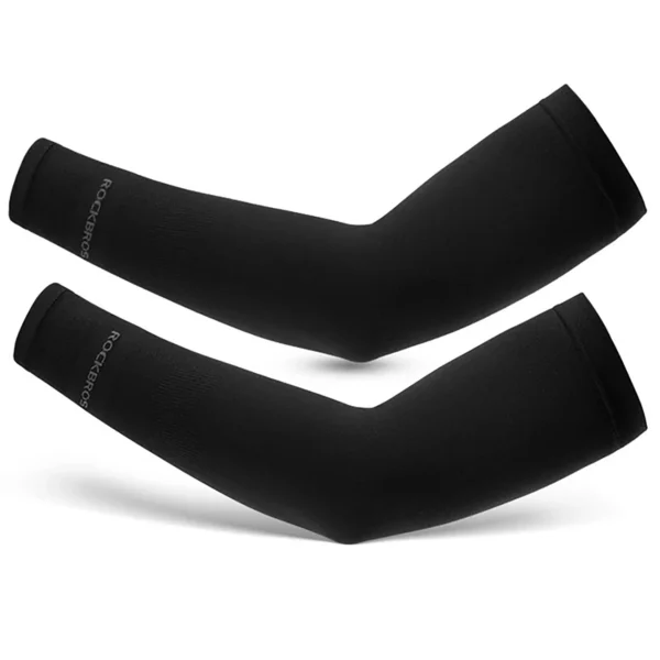 Rockbros XT9002BK cycling sleeves - black (2 pcs.)eng