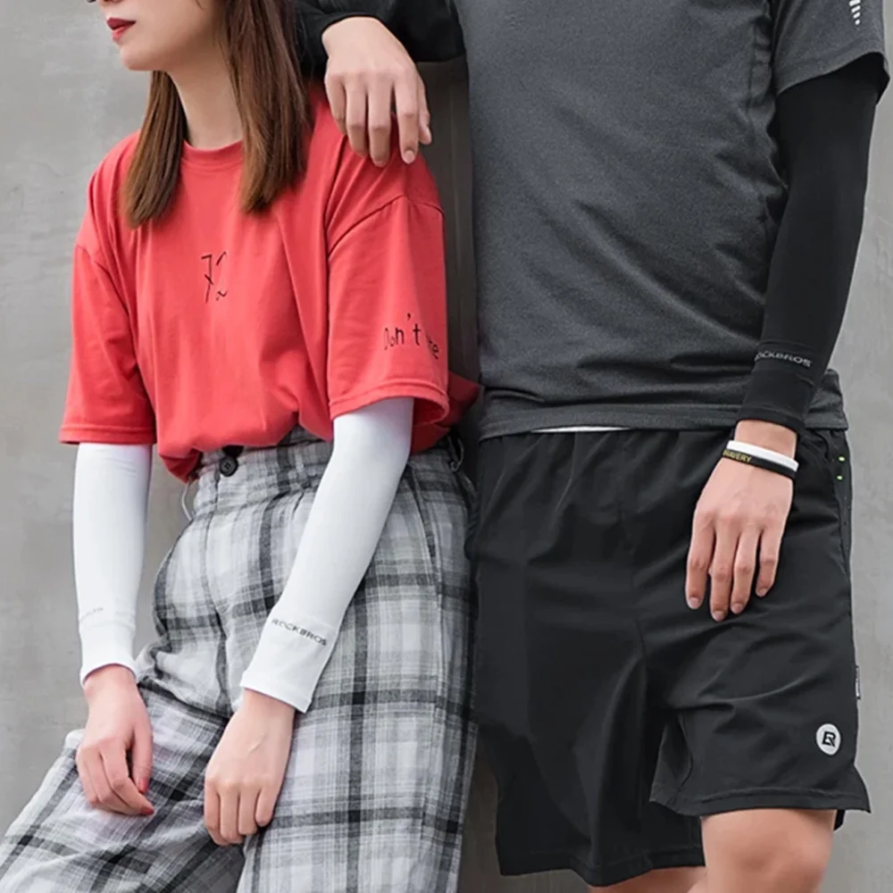 Rockbros XT9002BK cycling sleeves - black (2 pcs.)eng