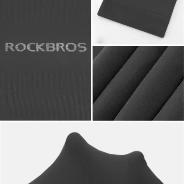 Rockbros XT9002BK cycling sleeves - black (2 pcs.)eng