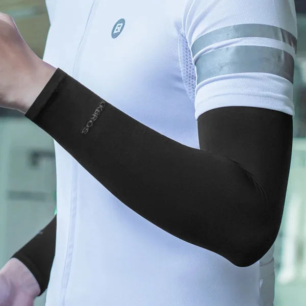 Rockbros XT9002BK cycling sleeves - black (2 pcs.)eng