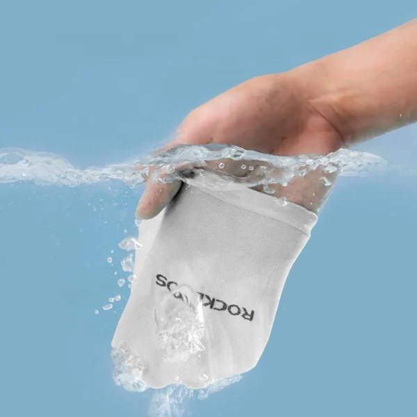 Rockbros XT9002W cycling sleeves - white (2 pcs.)eng