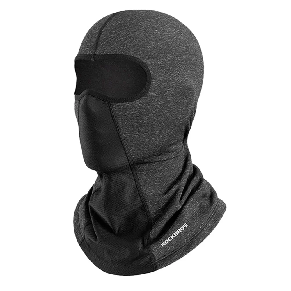 Rockbros LF8113-2 cycling balaclava, universal size - black and grayeng