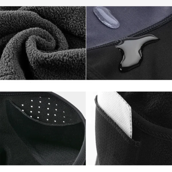 Rockbros LF8113-2 cycling balaclava, universal size - black and grayeng