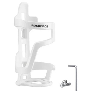 Rockbros 31210012002 bicycle water bottle holder - whiteeng