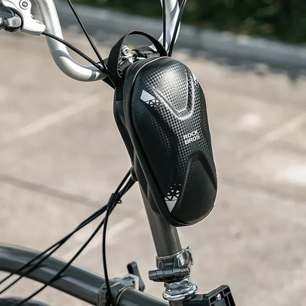 Rockbros bag 3011006301 for the handlebar of a bicycle or scooter 1.3 l - blackeng