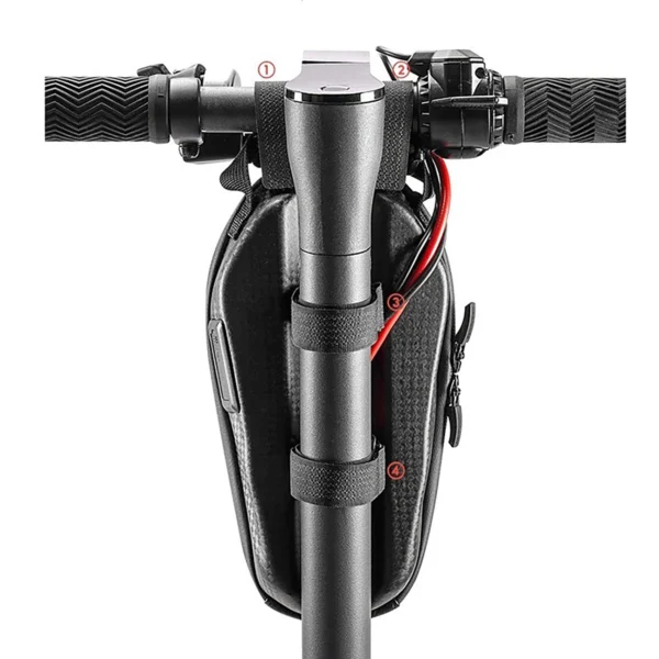 Rockbros bag 3011006301 for the handlebar of a bicycle or scooter 1.3 l - blackeng