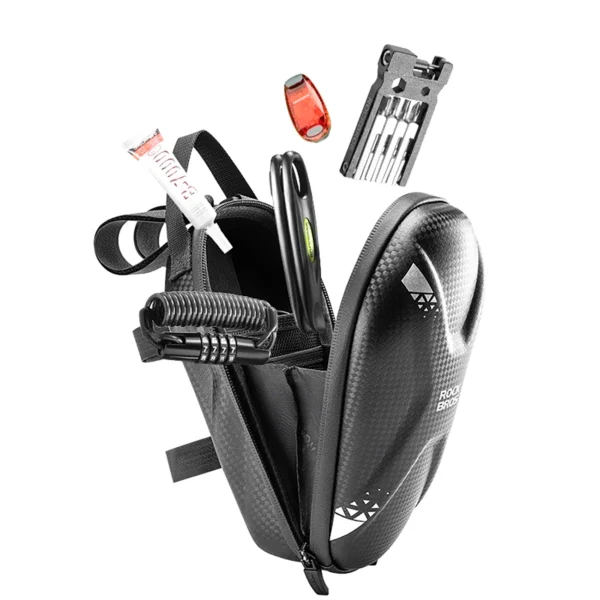 Rockbros bag 3011006301 for the handlebar of a bicycle or scooter 1.3 l - blackeng