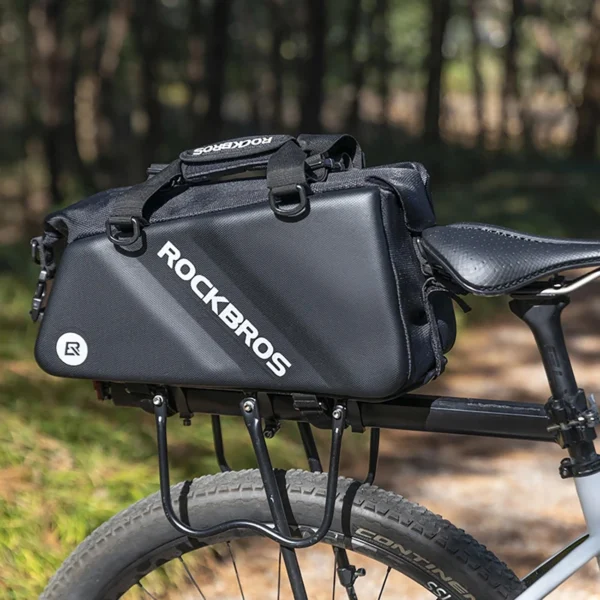 Rockbros 30140090001 bicycle bag for trunk 11.6l - blackeng