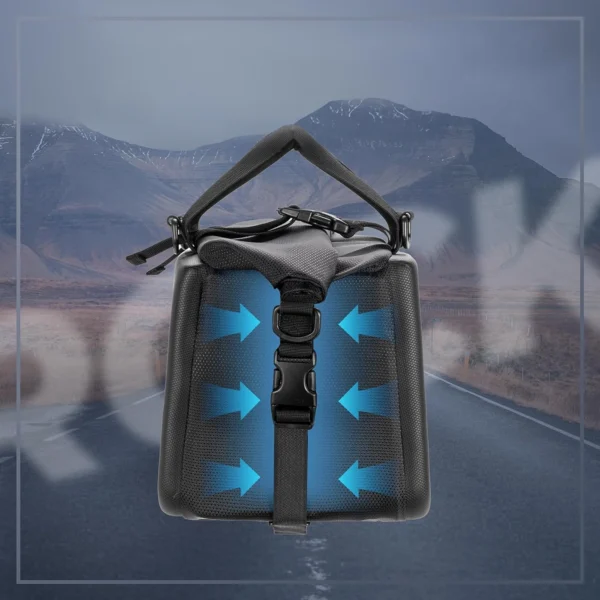 Rockbros 30140090001 bicycle bag for trunk 11.6l - blackeng