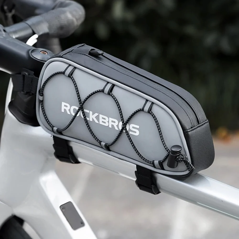 Rockbros 3012010901 bike frame bag 0.9 l - silvereng