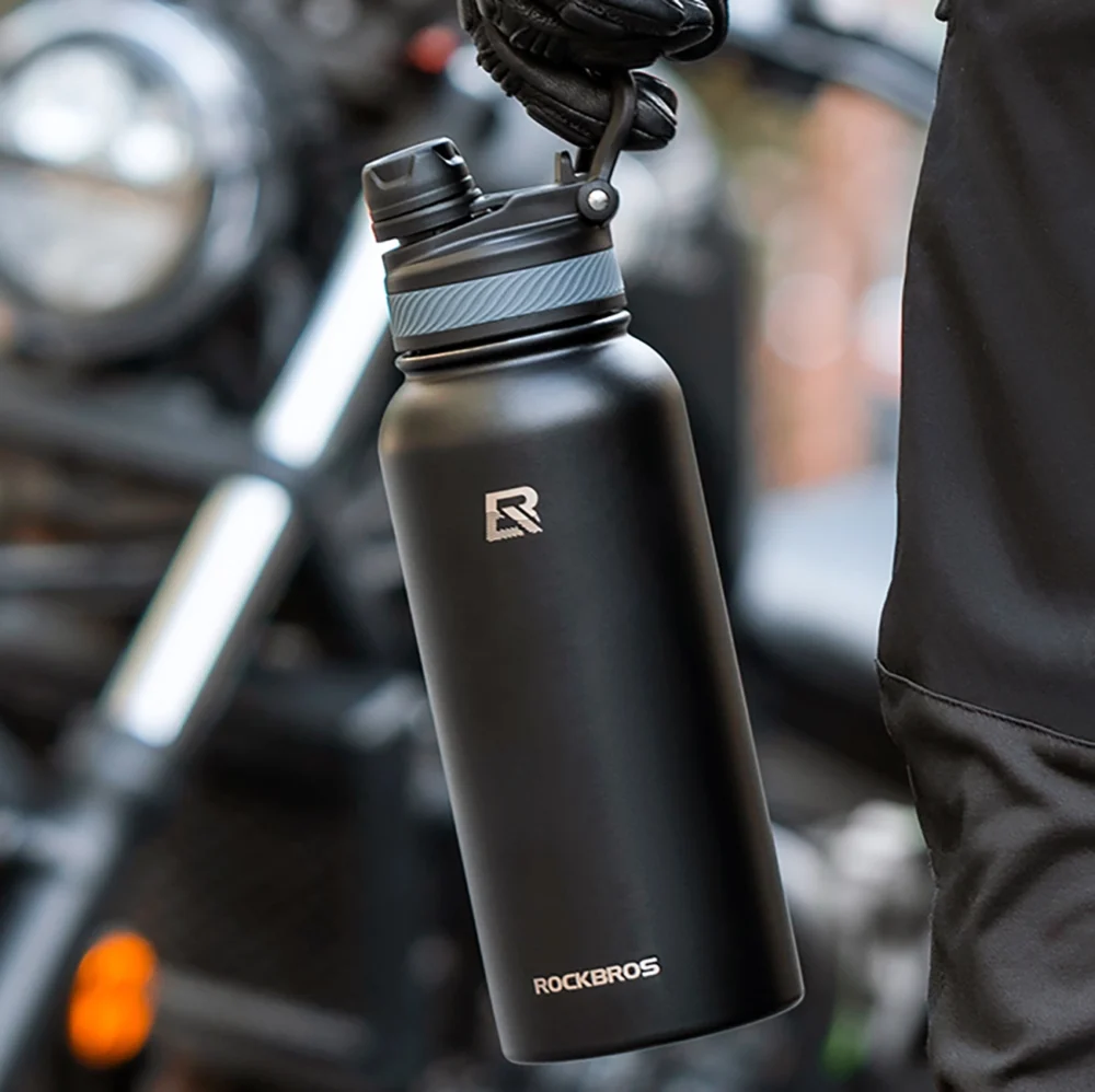 Rockbros 35210029001 Thermo Bottle for Bike Drinks 550 ml - Blackeng