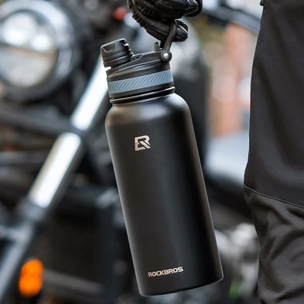 Rockbros 35210029001 Thermo Bottle for Bike Drinks 550 ml - Blackeng