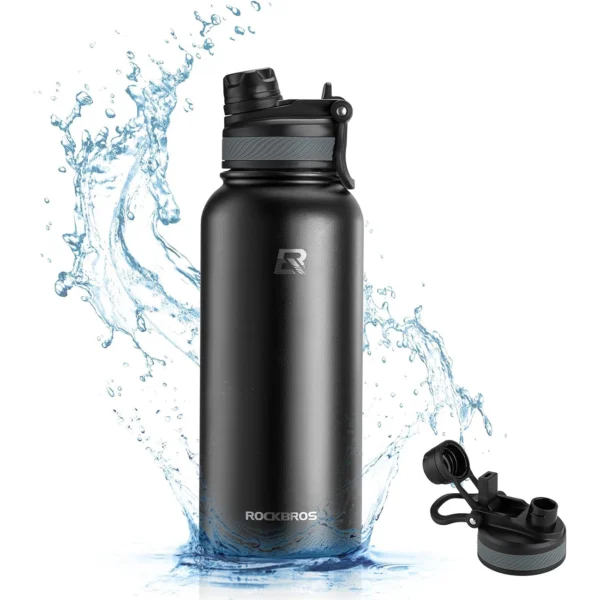 Rockbros 35210029001 Thermo Bottle for Bike Drinks 550 ml - Blackeng