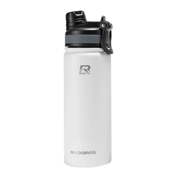 Rockbros 35210029005 Thermo Bottle for Bike Drinks 550 ml - Whiteeng