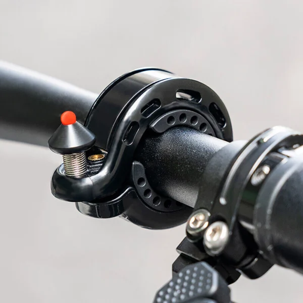 Rockbros 34210028001 Q-shaped bicycle bell - blackeng