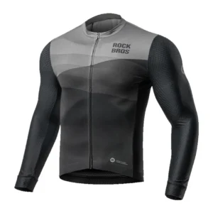 Rockbros cycling jersey 15120009004 long sleeve spring/summer XL - blackeng