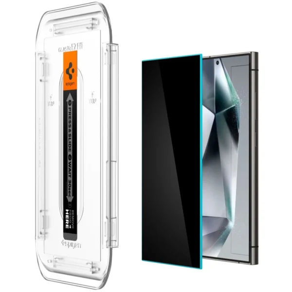 Spigen Glas.tR EZ Fit Privacy Tempered Glass for Samsung Galaxy S24 Ultra - 2 pcs.eng