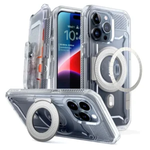 Supcase UB Pro Mag Case with MagSafe for iPhone 15 Pro - Cleareng