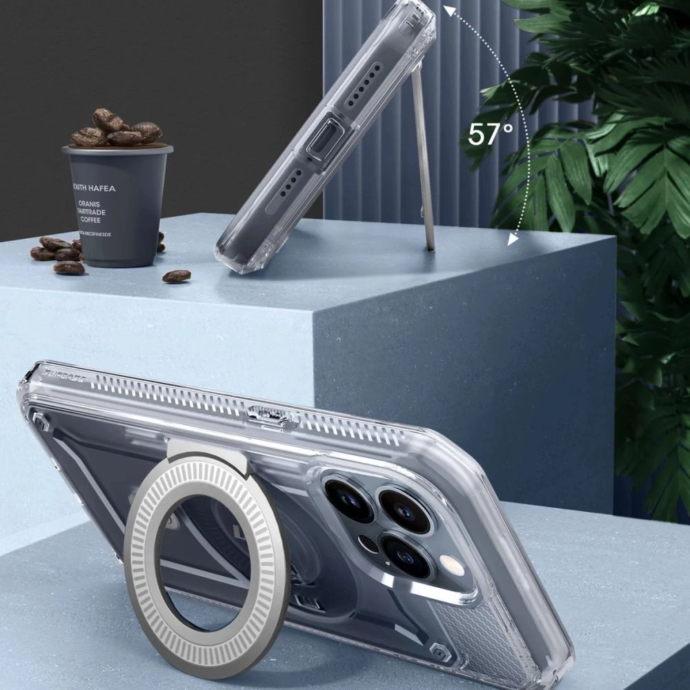 Supcase UB Pro Mag Case with MagSafe for iPhone 15 Pro - Cleareng