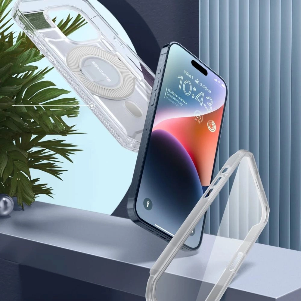 Supcase UB Pro Mag Case with MagSafe for iPhone 15 Pro - Cleareng