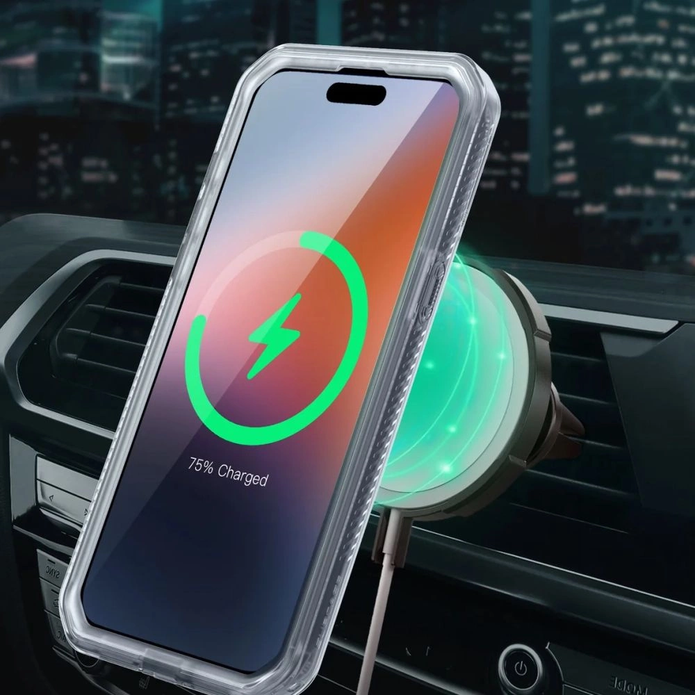 Supcase UB Pro Mag Case with MagSafe for iPhone 15 Pro - Cleareng