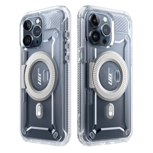 Supcase UB Pro Mag Case with MagSafe for iPhone 15 Pro - Cleareng